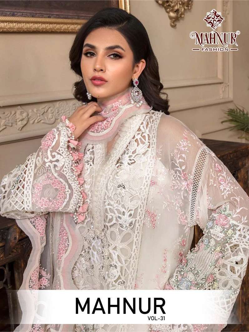 mahnur fashion vol 31 series 31001-31003 Heavy georgette suit