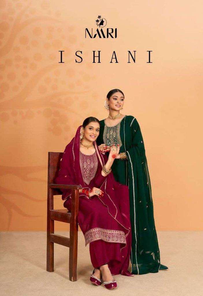 naari ishani series 9801-9804 Pure urban zomato silk suit