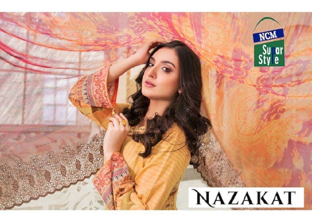 NCM Nazakat series 1001-1010 cotton suit 