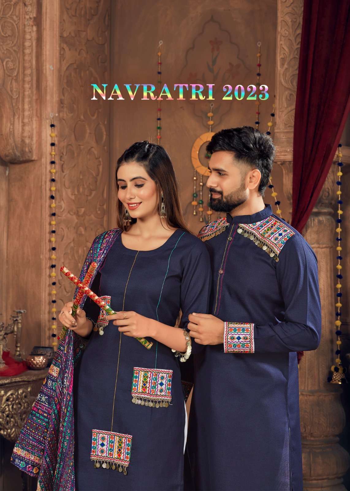 pr navratri 2023 pure cotton kurta payjama 