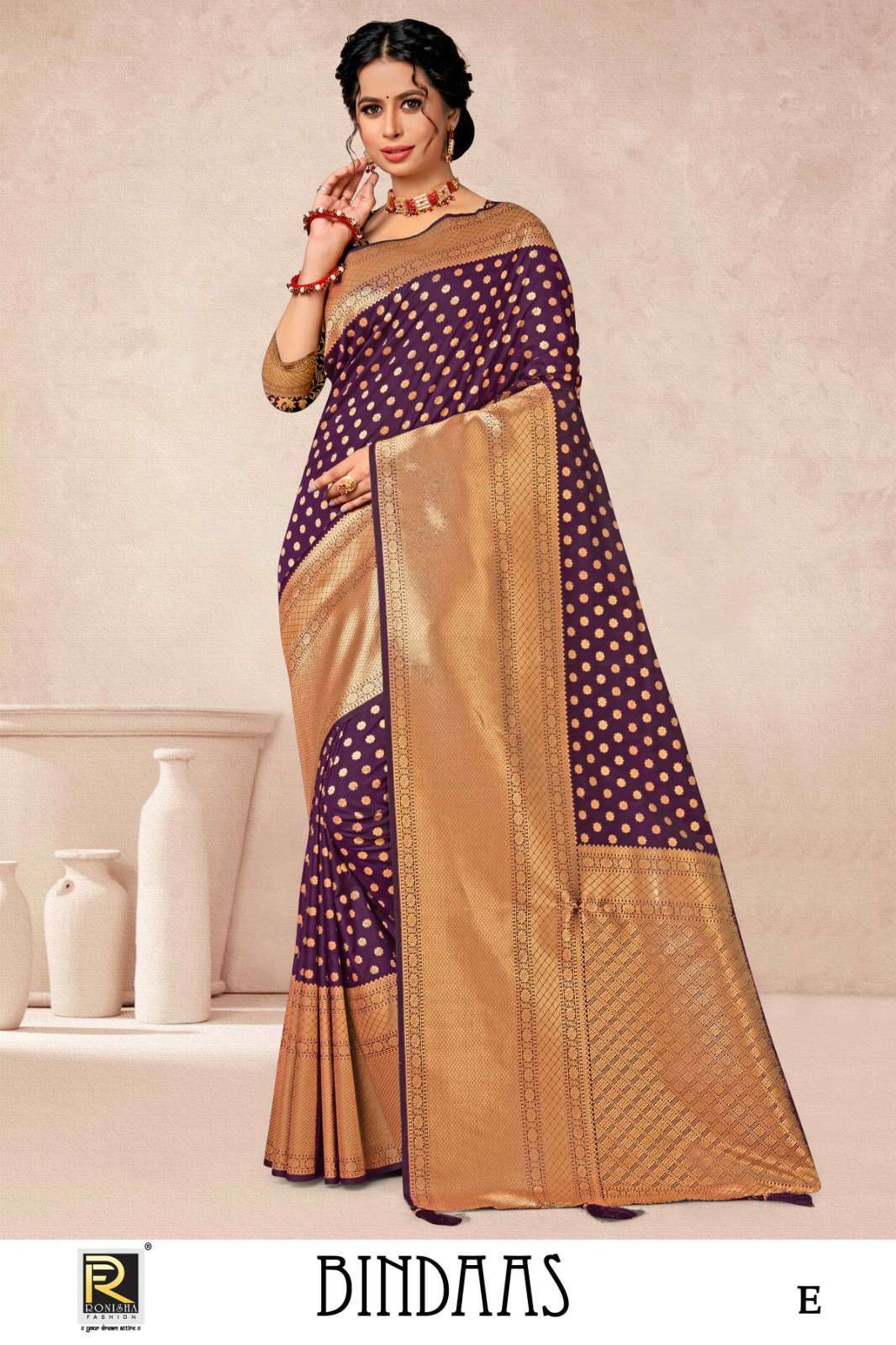 ranjna saree bindaas banarasi silk saree