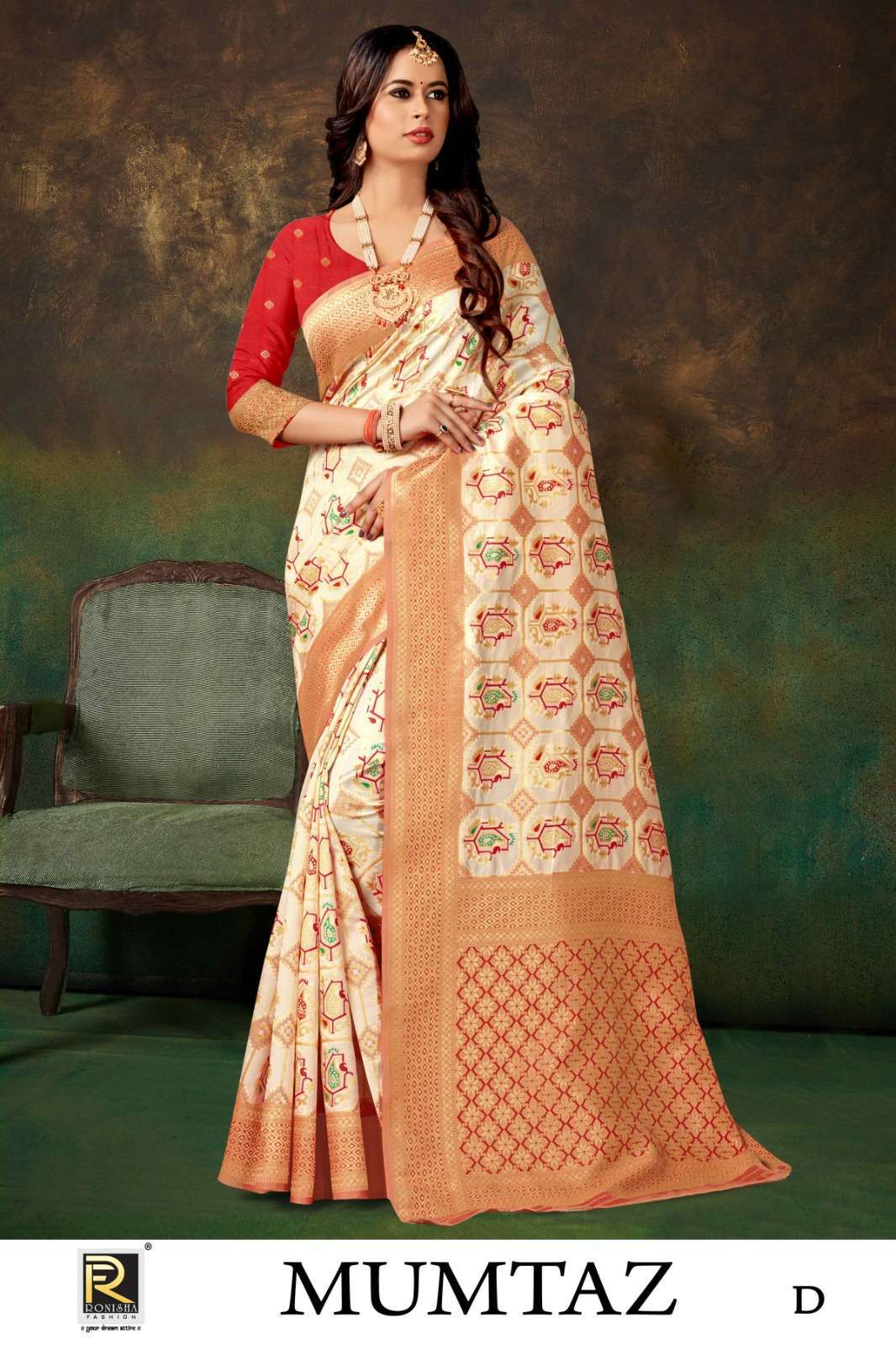 ranjna saree mumtaz banarasi silk saree