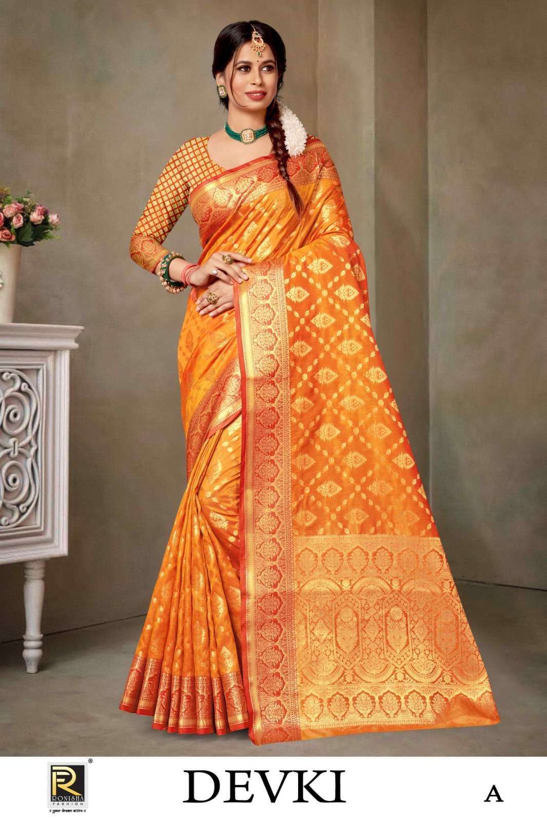 ranjna sarees devki banarasi silk saree