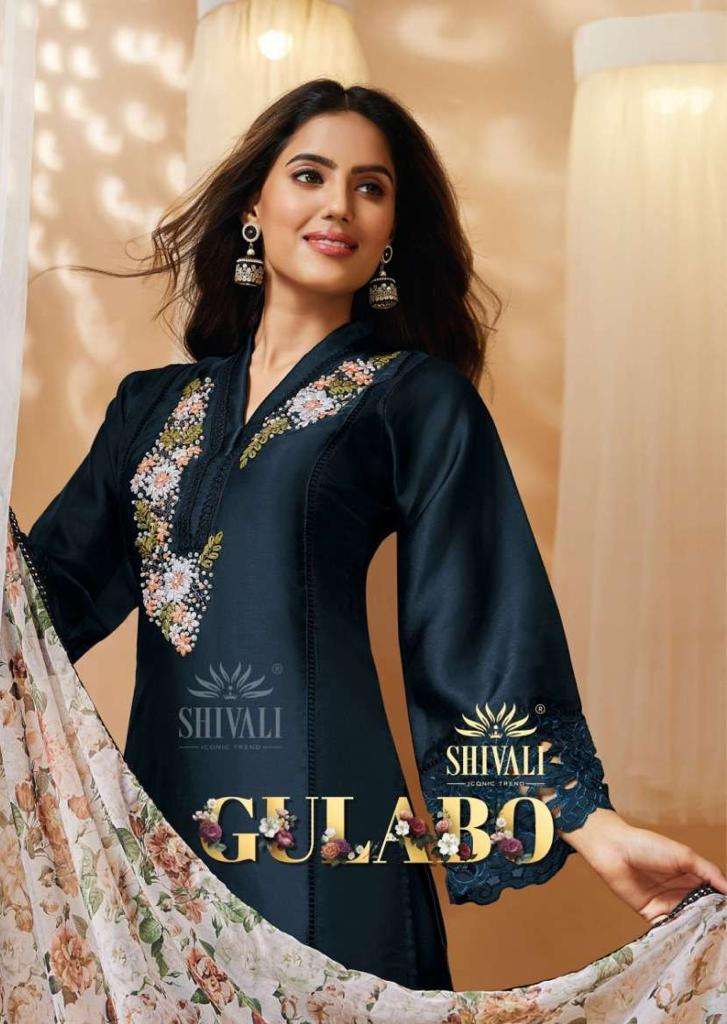 shivali gulaabo series 1001-1004 fancy readymade suit 