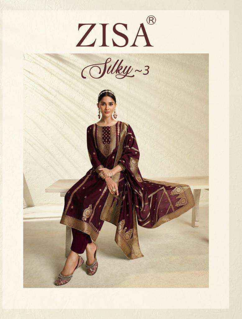 zisa silky 3 series 14781-14786 bemberg silk suit 