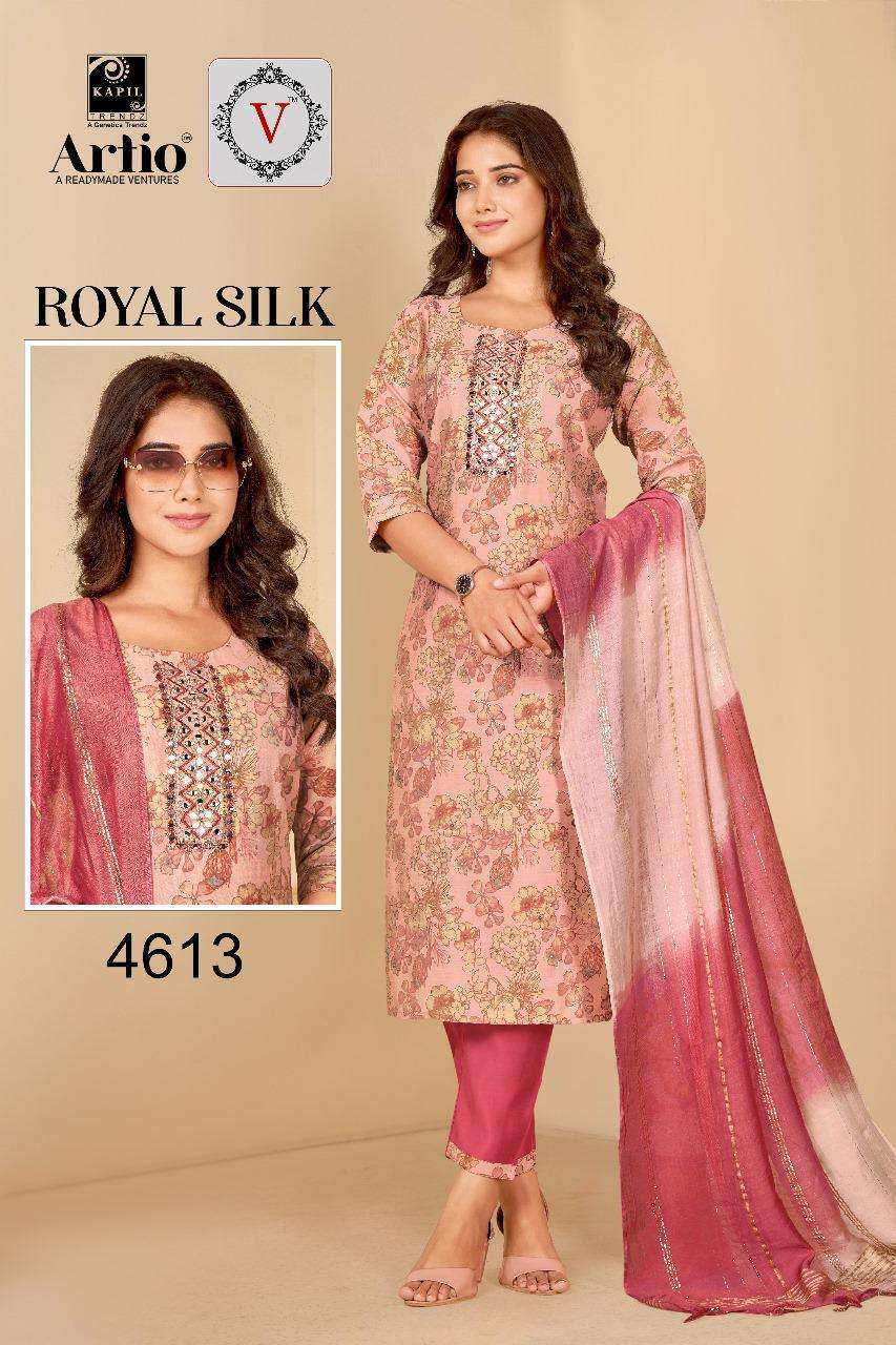 artio royal series 4621-4622 modal print suit 