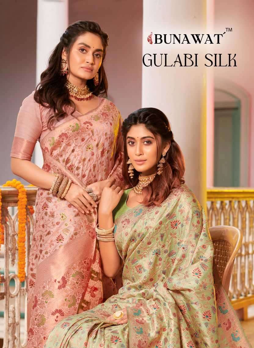 bunawat gulabi silk series 5105-5110  Banarasi Silk saree