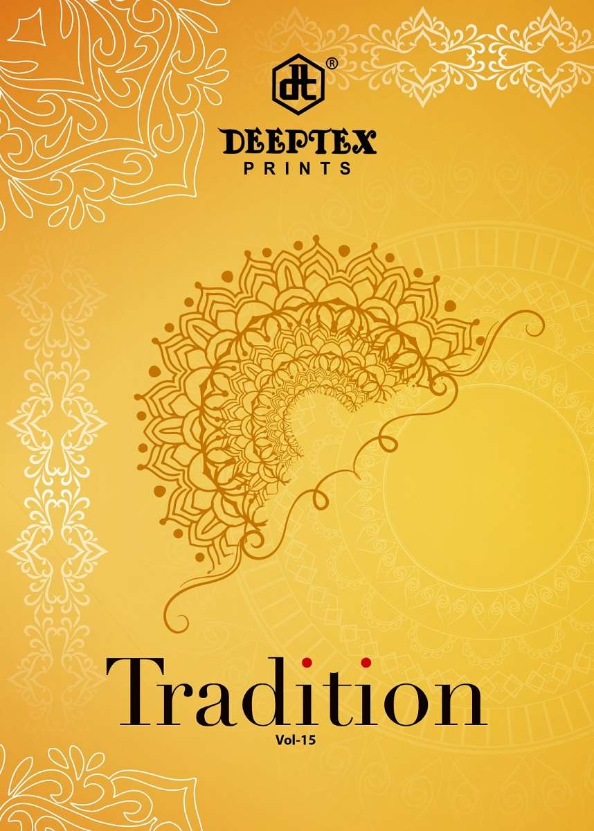 Deeptex Tradition Vol-15 series 1501-1510 Pure Lawn Cotton suit
