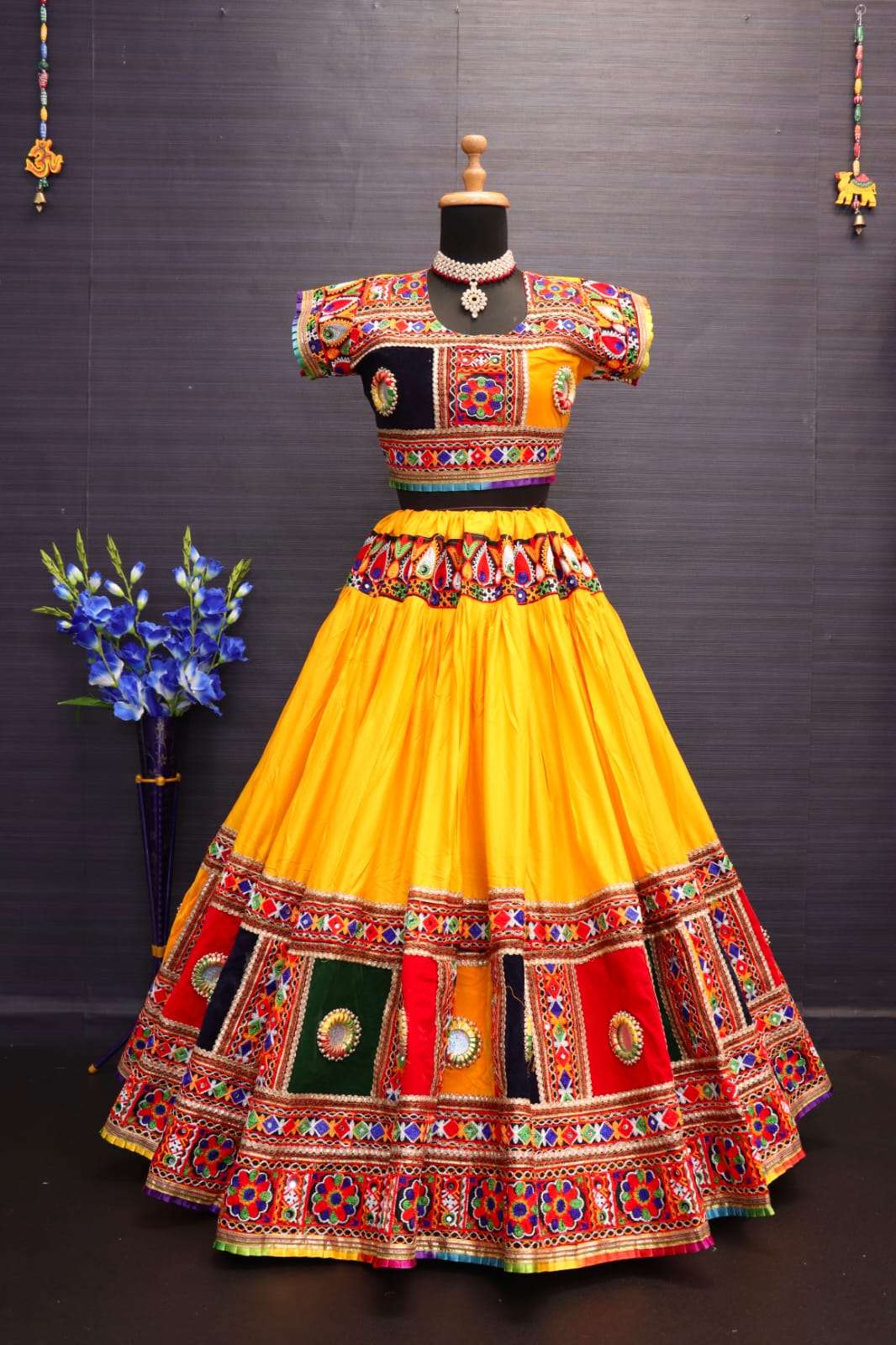 handmade bangadi designer pure heavy rayon cotton lehenga