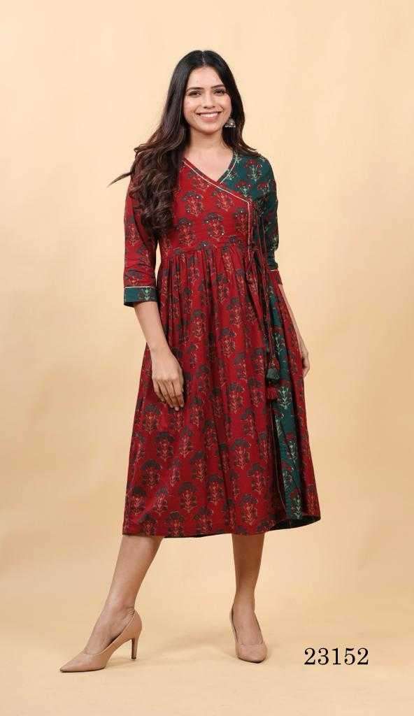 indira apparel 23152 cotton kurti