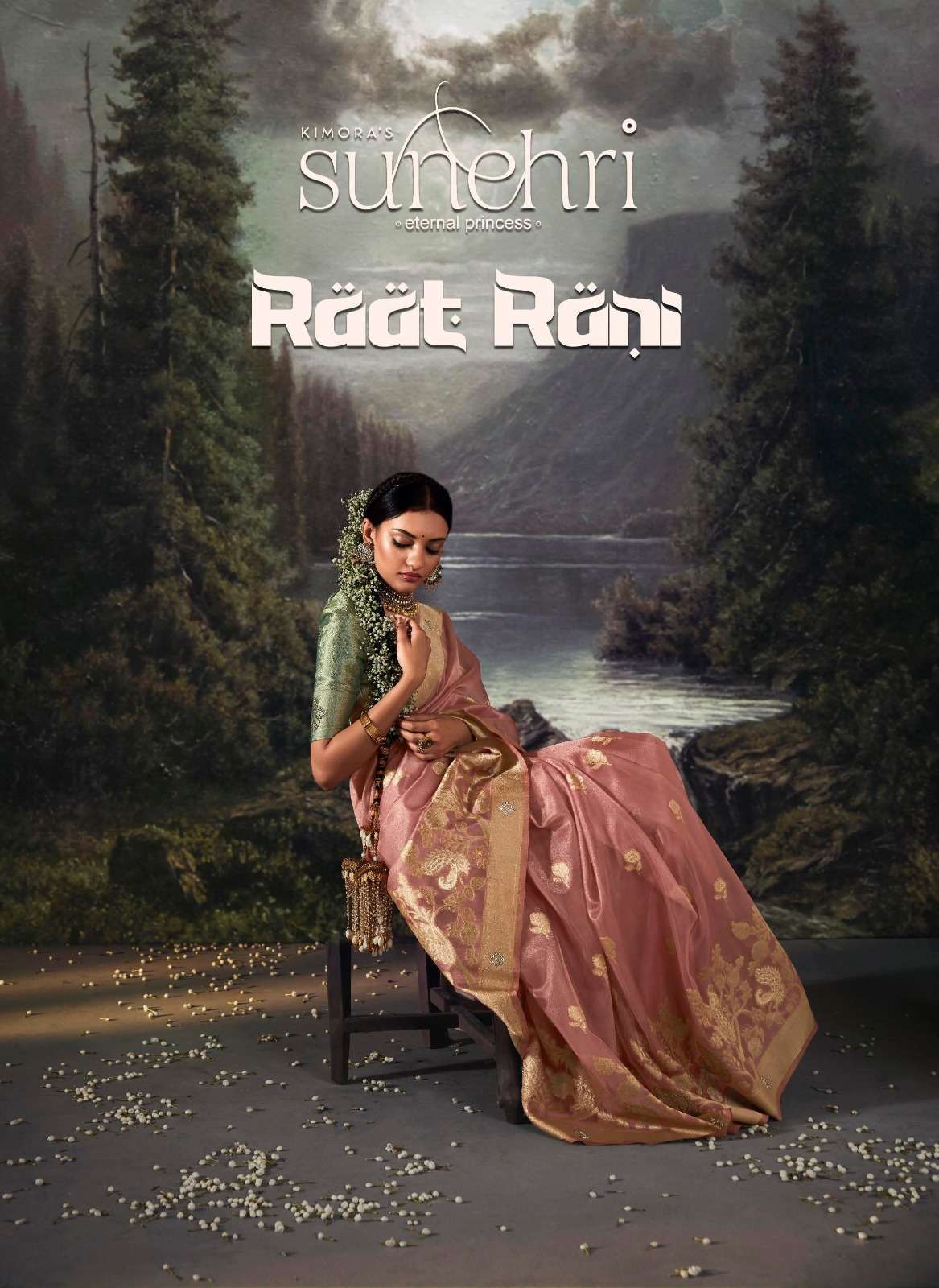 kimora sunheri raat rani series 1471-1481 fancy saree