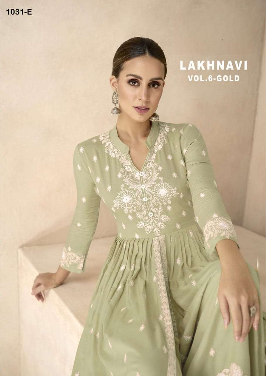 lakhnavi designer heavy rayon kurti 