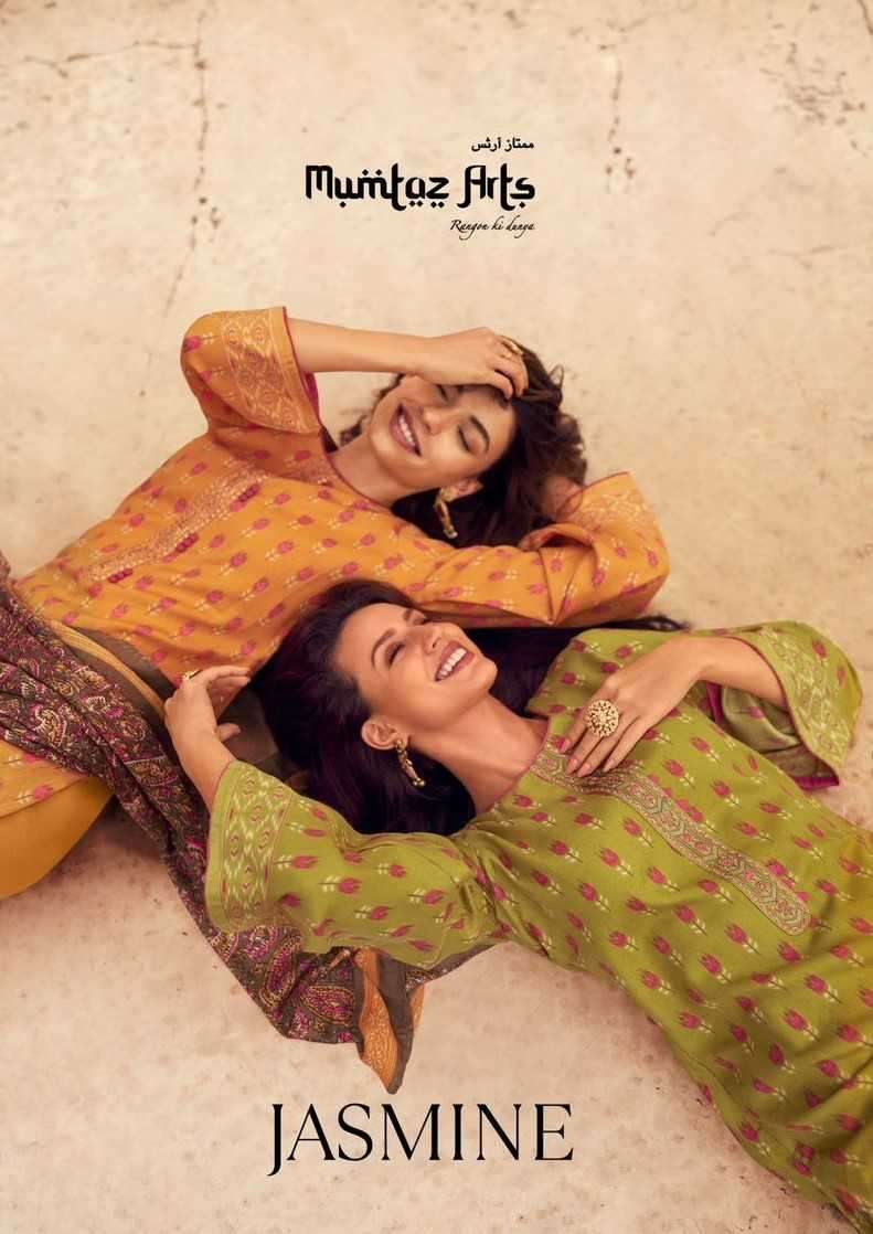 mumtaz arts jasmine series 56001-56006 Pure pashmina print suit