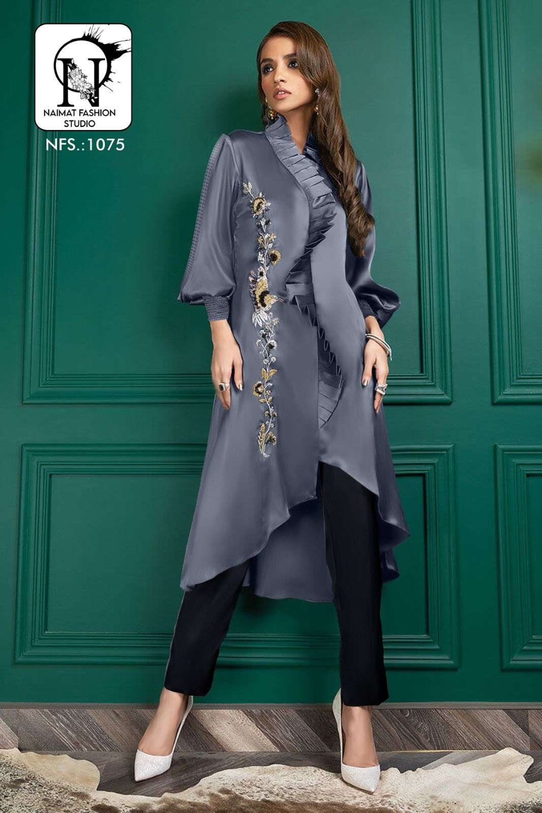 Naimat 1075 designer imported top and bottom
