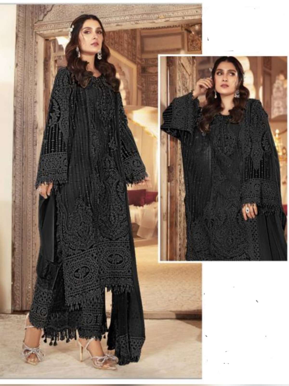 new collection designer heavy faux georgette suit 