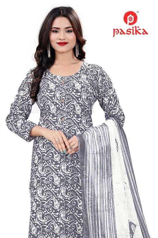 Pasika Akash Vol-1 Pure Heavy Cotton Printed suit