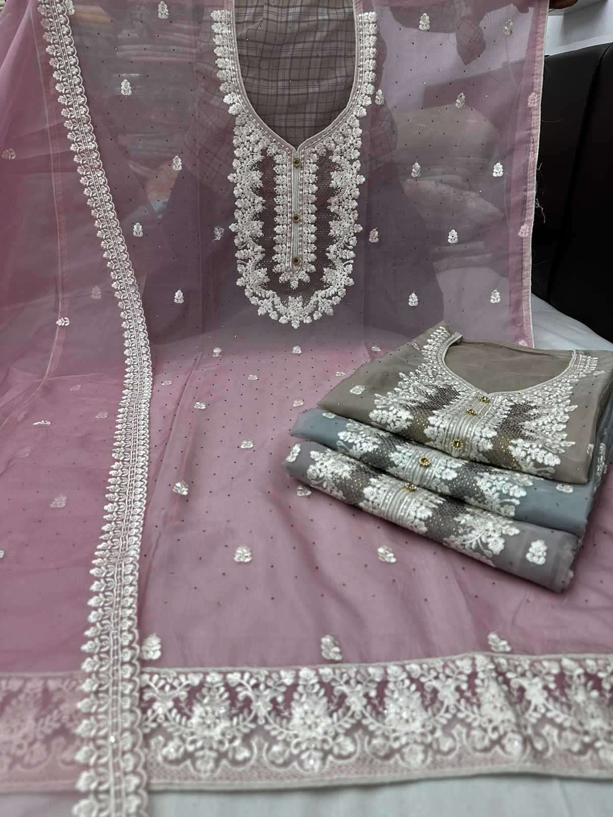 pr 1129 Pure orgenza pakistani work suit