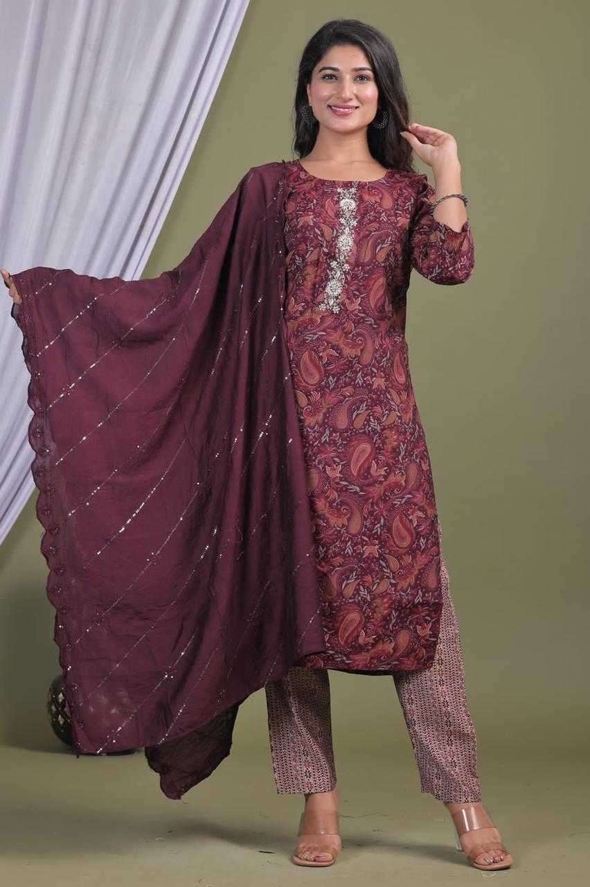 pr muslin kurta Muslin Print readymade suit 