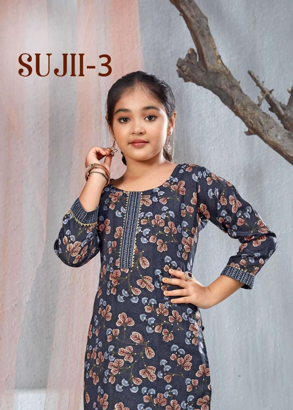 pr sujii vol 3 series 1009-1012 rayon cotton kurti 