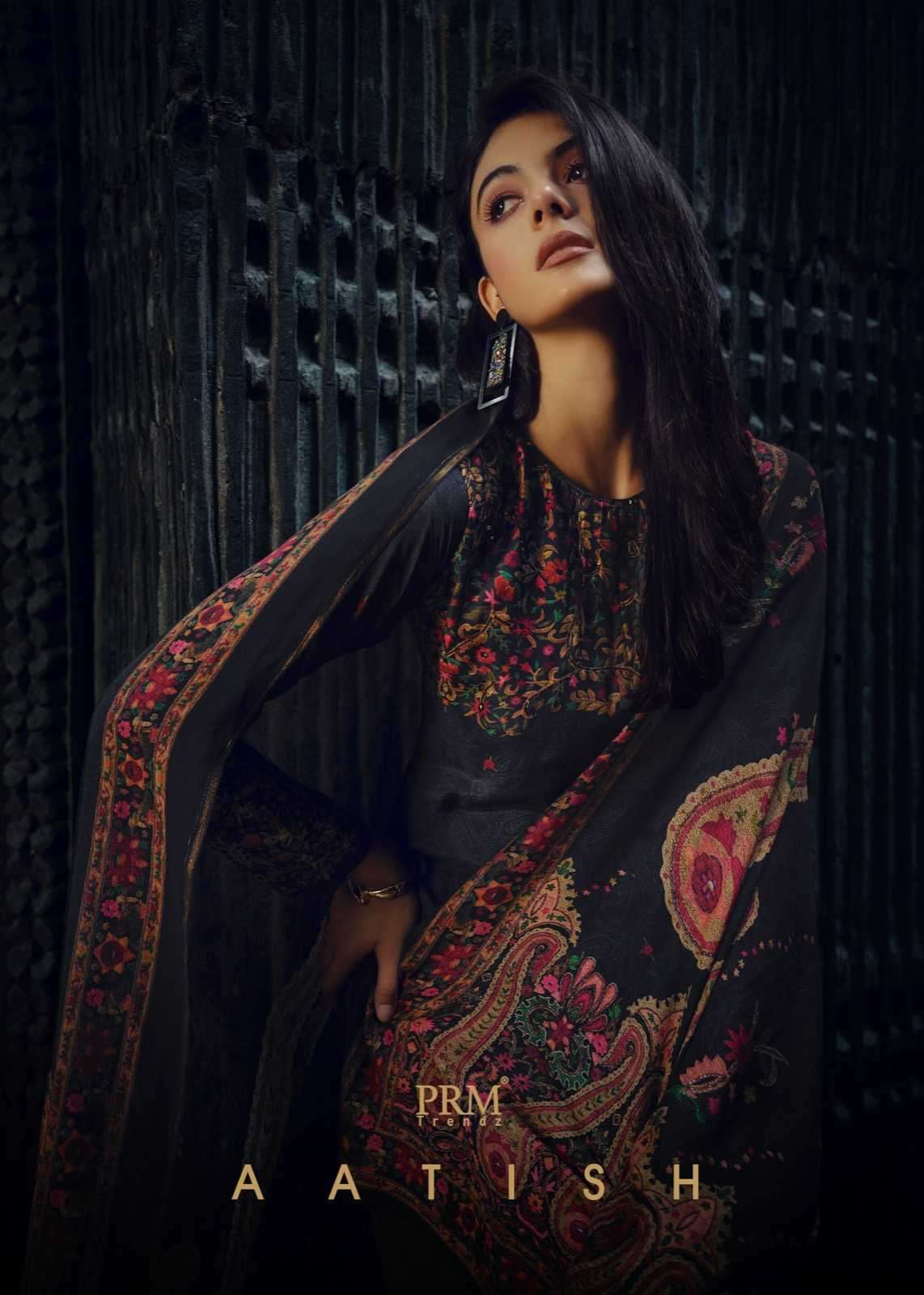 prm trendz aatish series 5230-5237 Pure viscos pashmina suit