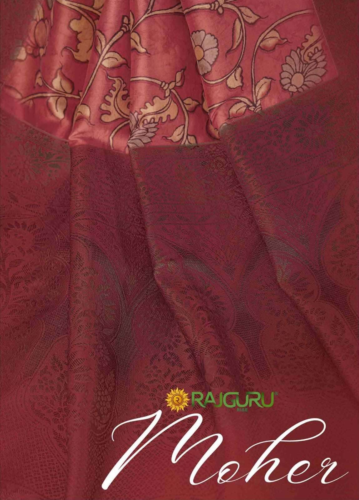 rajguru creation moher series 101-106 fancy saree