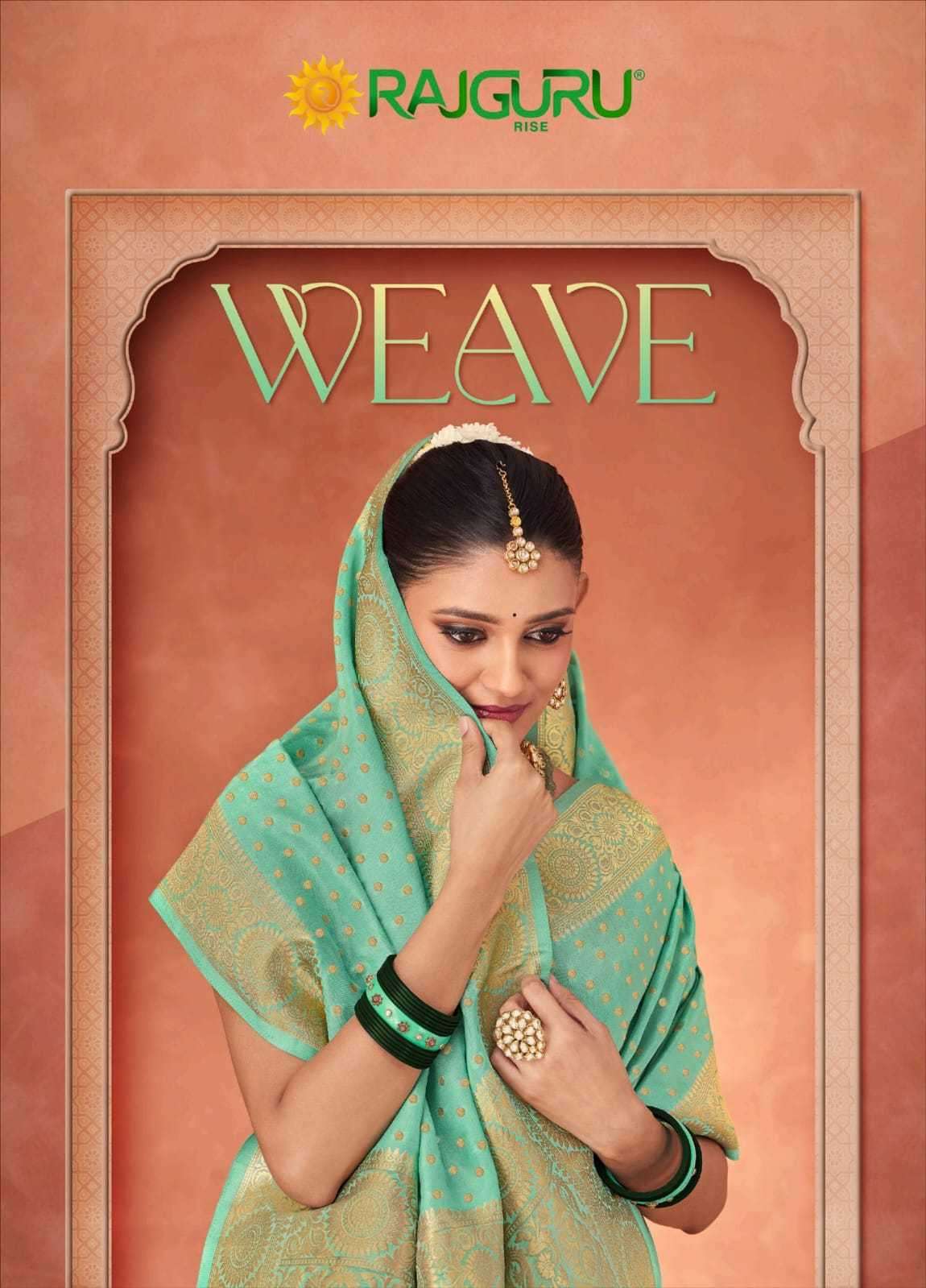 rajguru creation weave series 101-107 fancy saree