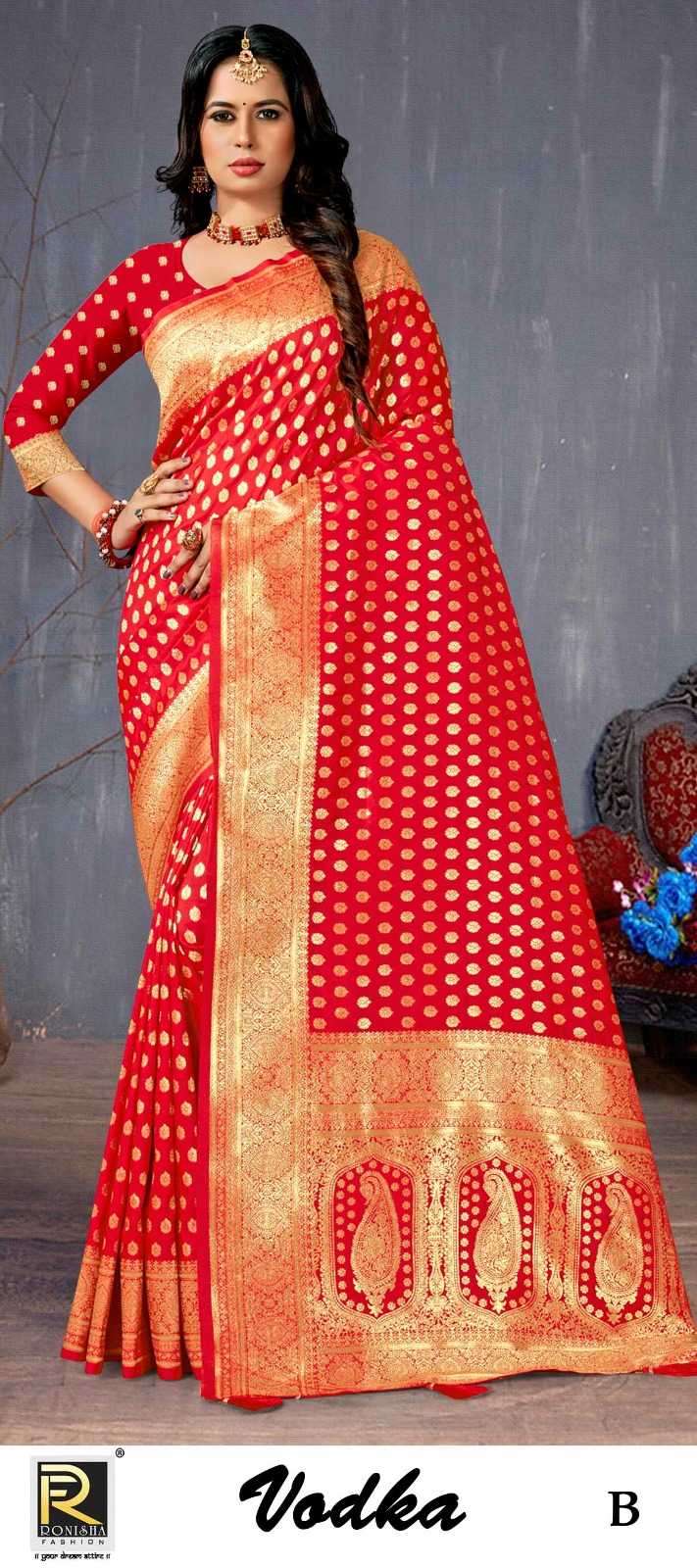 ranjna saree vodka banarasi silk saree