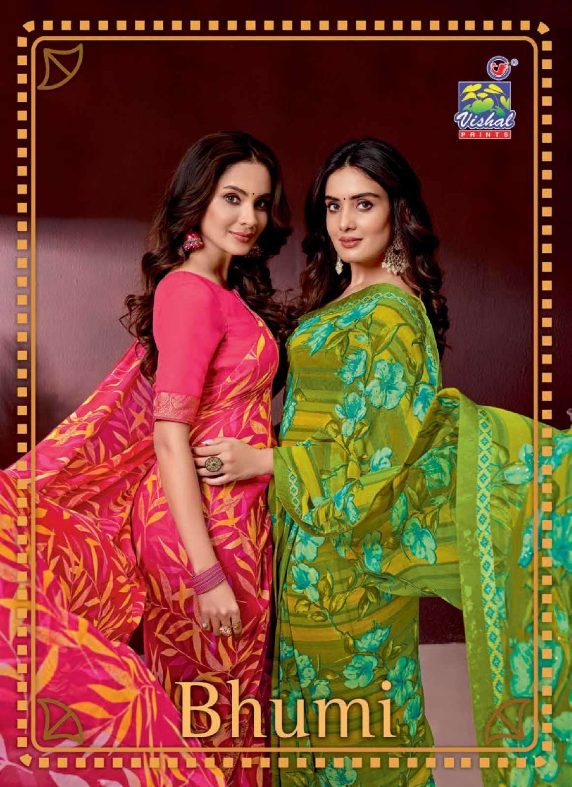 vishal prints bhumi series 46467-46478 fancy saree