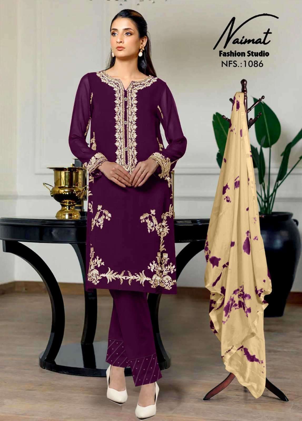 naimat 1086 Pure Blooming Fox suit