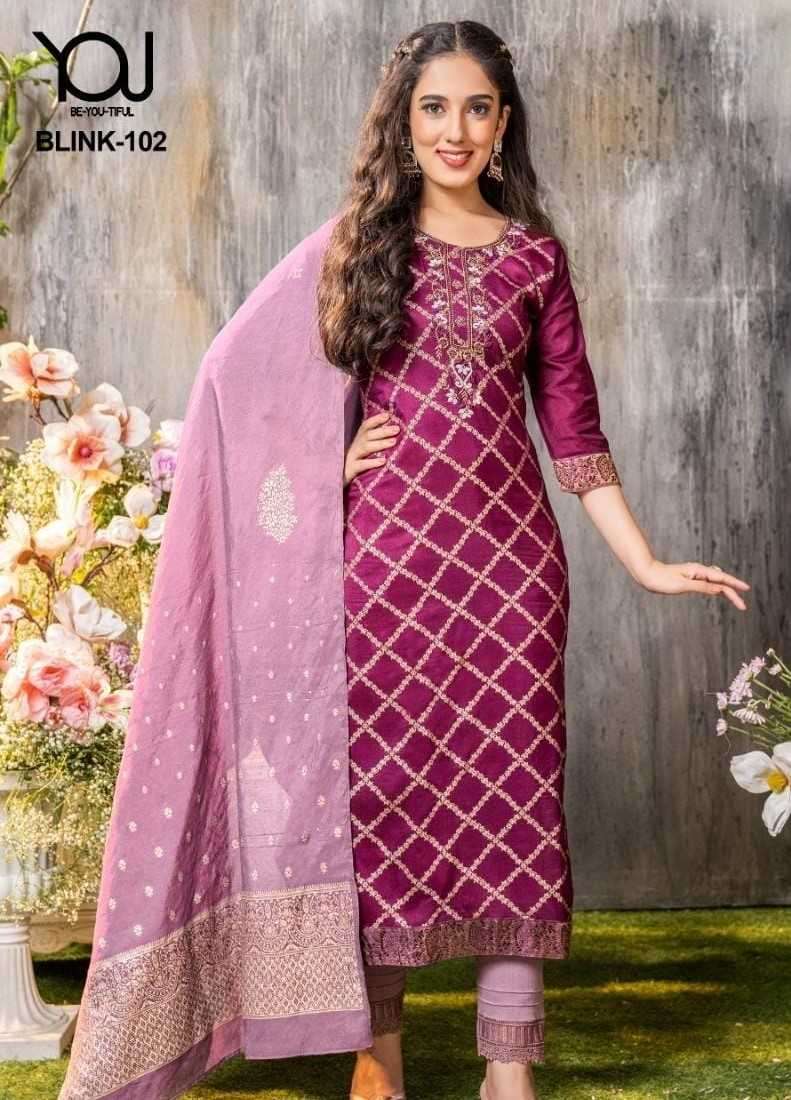 wanna you blink series 101-106 russian silk suit 