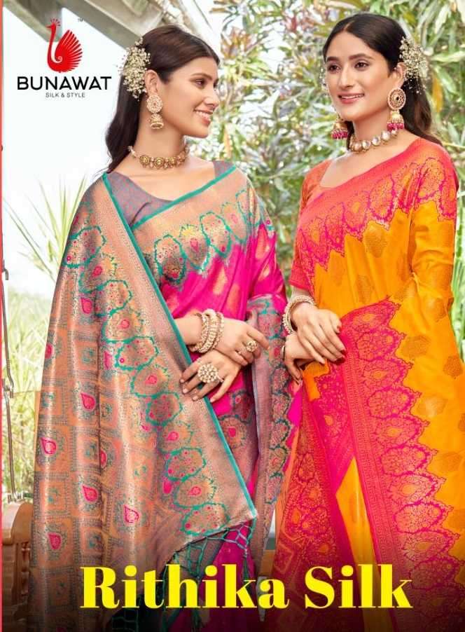bunawat rithika silk series 1001-1006 Banarasi Silk saree