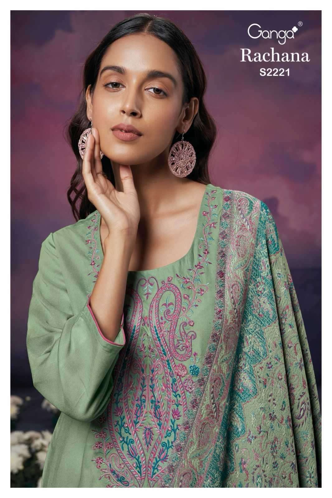 Cotton Unstich Ganga Ladies Suits Wholesale at Rs 1199/piece in Delhi | ID:  24514828733