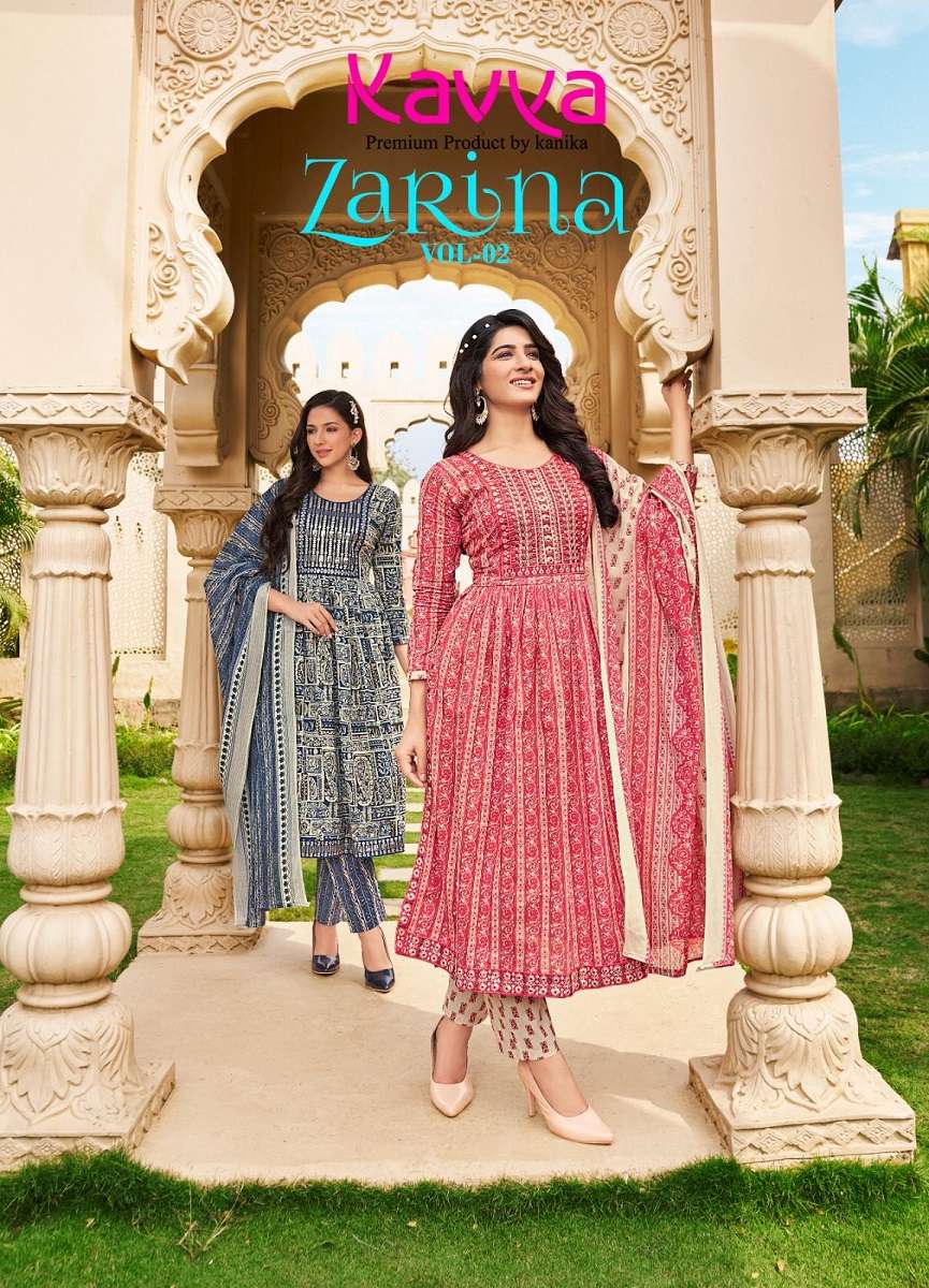 Kavya Zarina Vol-2 series 2001-2010 cotton suit 