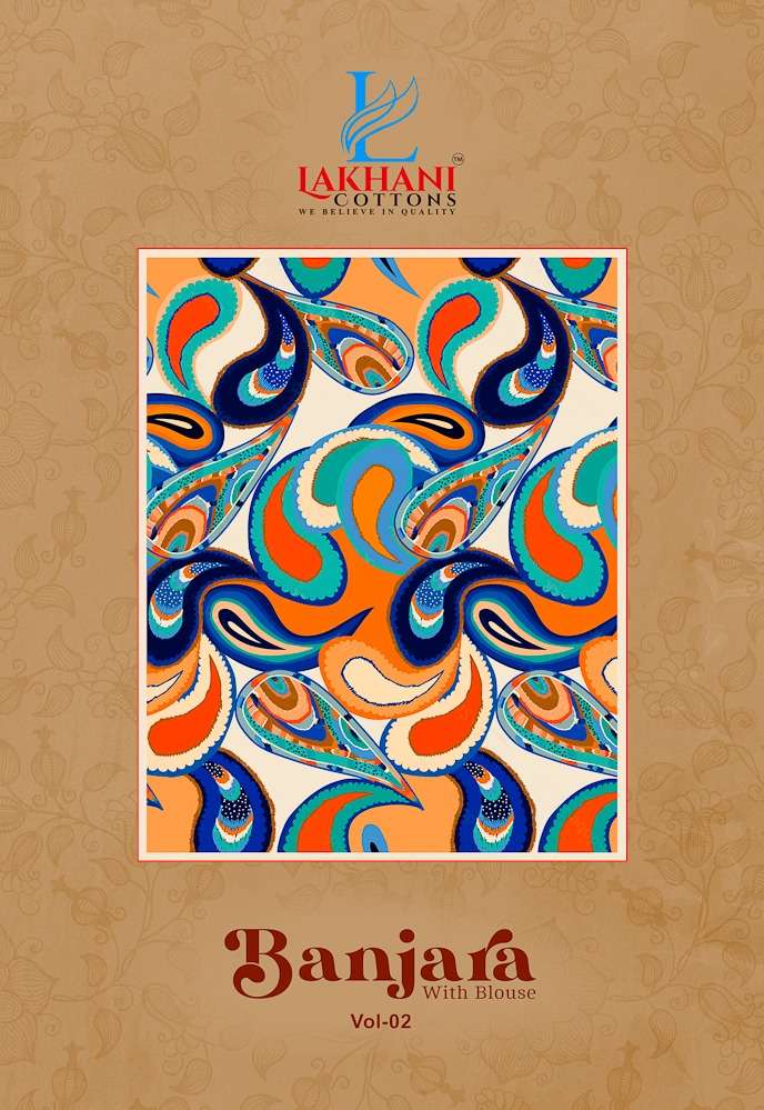 Lakhani Banjara Vol-2 series 2001-2010 Pure Cotton saree