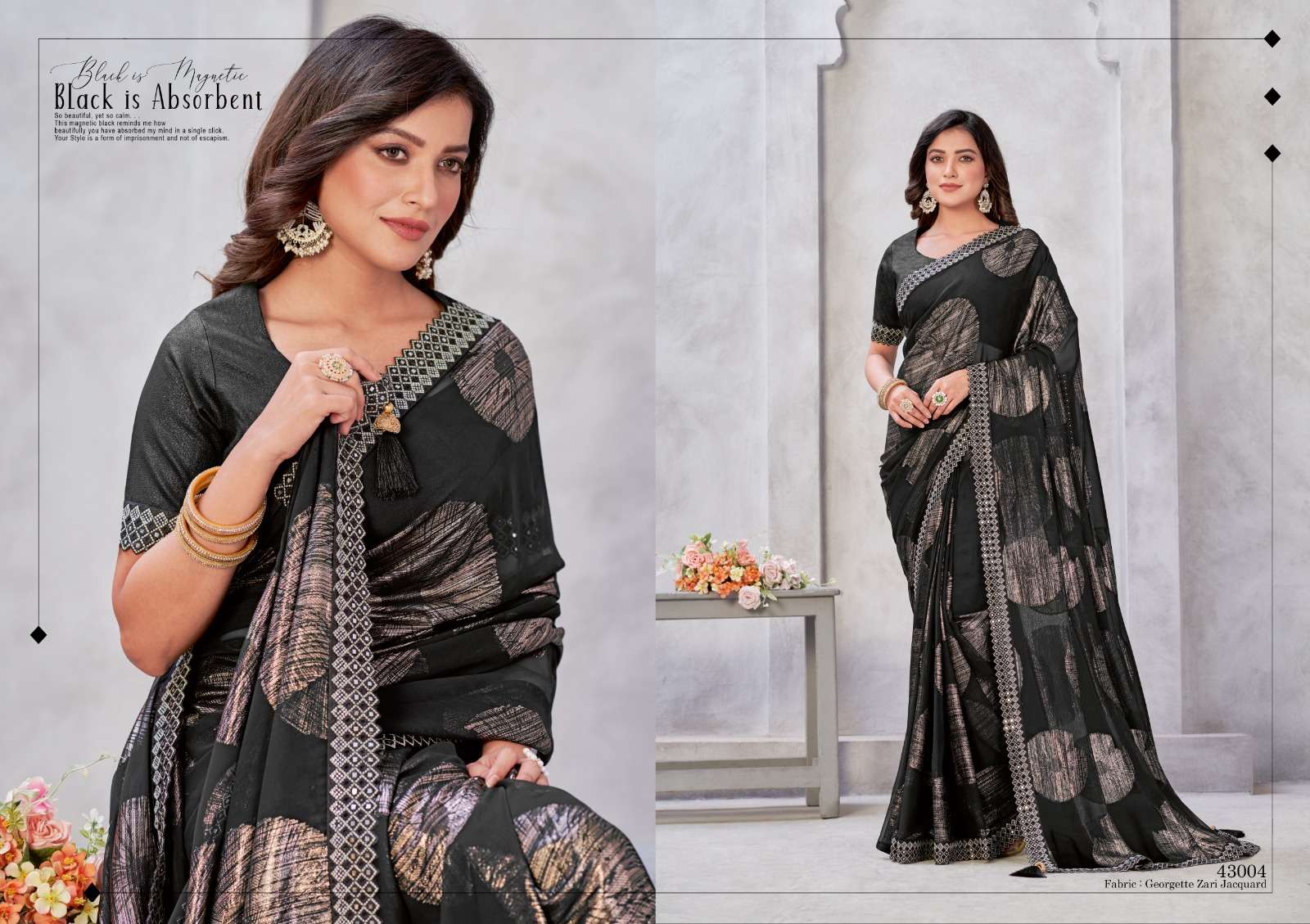 Mahotsav norita 43000 zaina designet fancy saree 