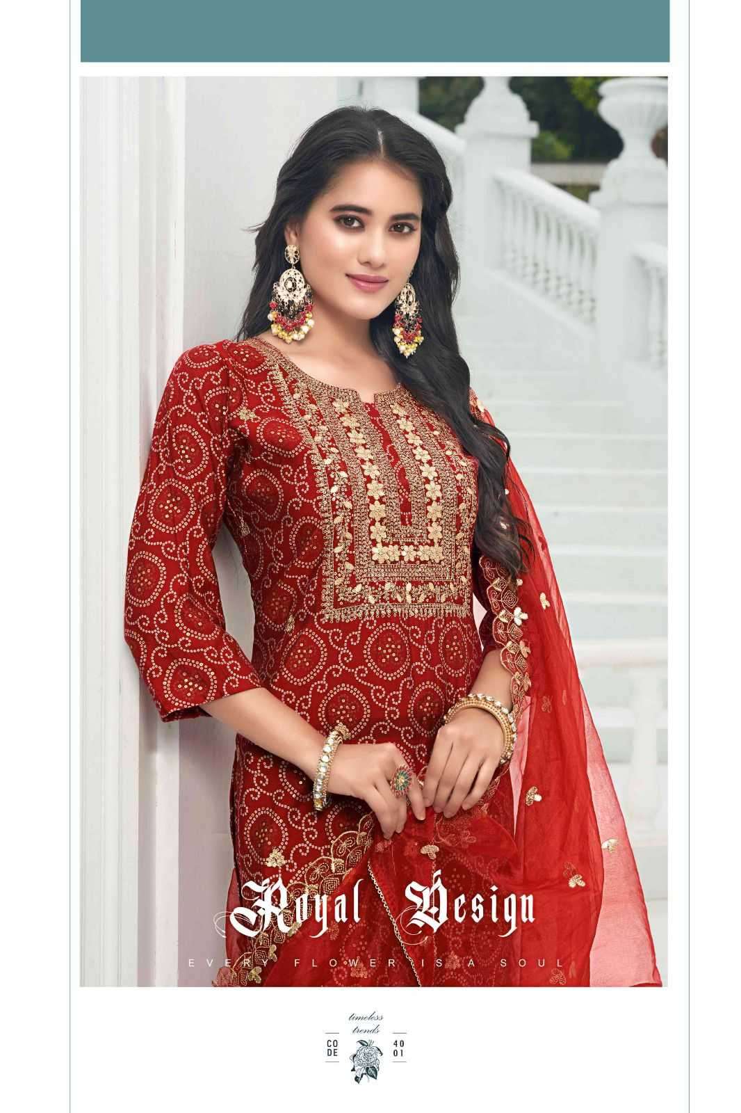 pirohi bahara vol 2 series 4001-4004 muslin readymade suit