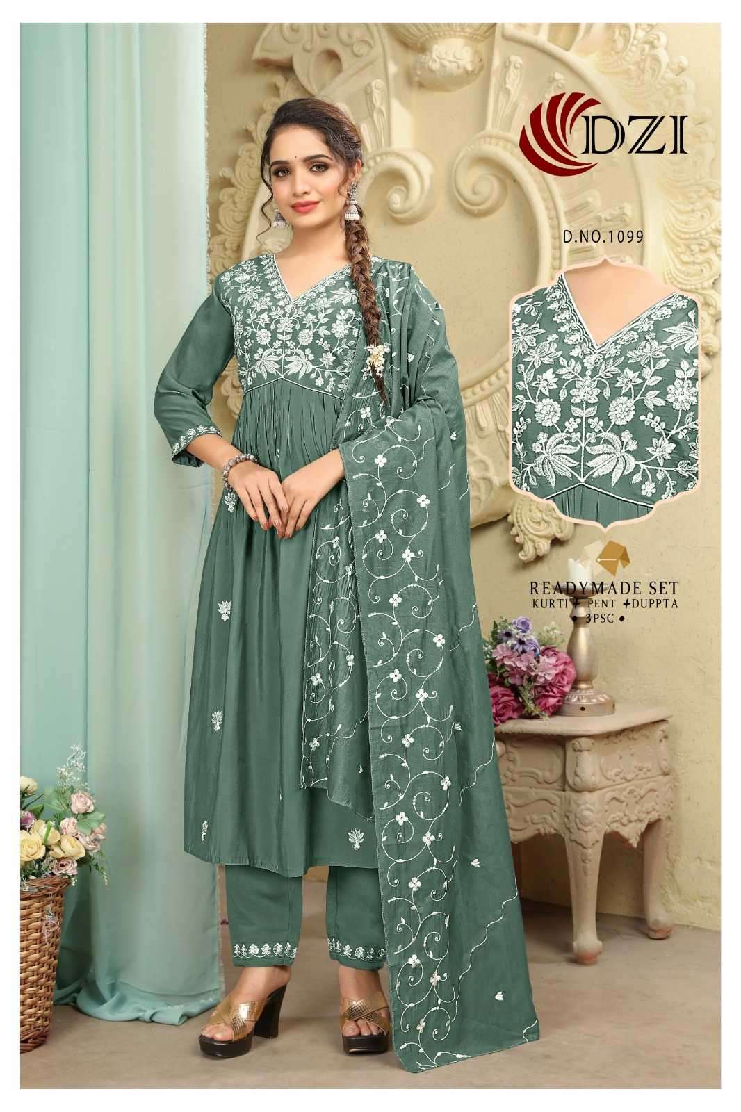 pr dzi 1097-1099 Roman silk readymade suit 