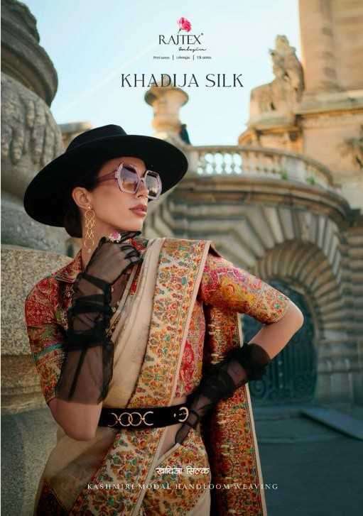 rajtex khadija silk 343001-343010 modal handloom saree