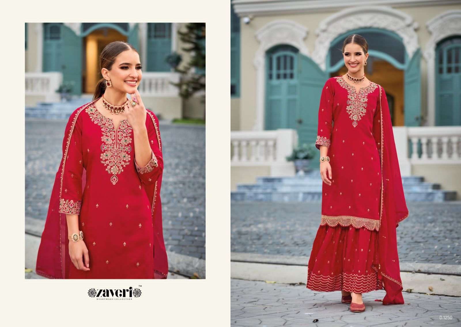 rutba designer heavy roman silk suit s