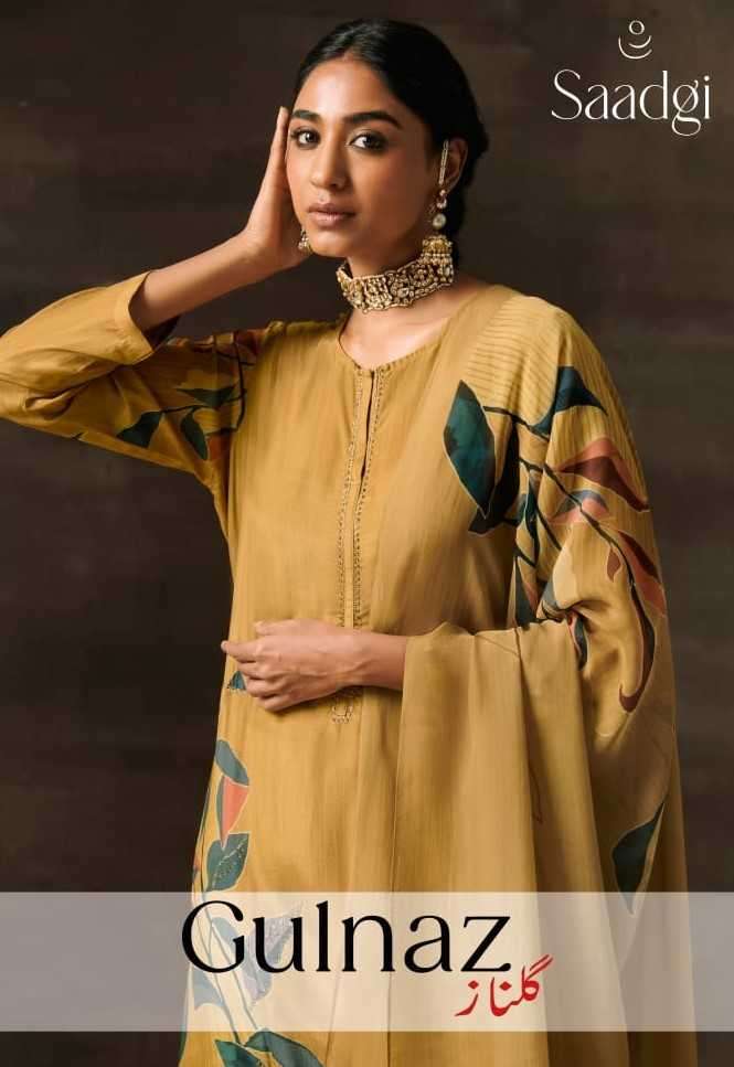 saadgi gulnaaz 432 cotton silk suit