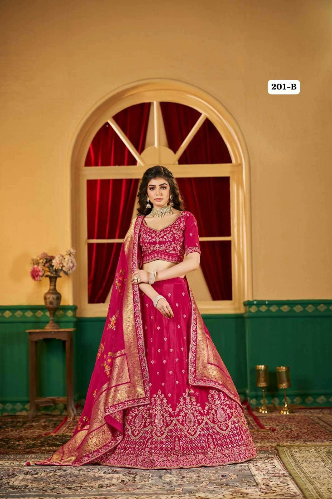 shisha keshav vol 2 nx series 201-210 viscose lehenga