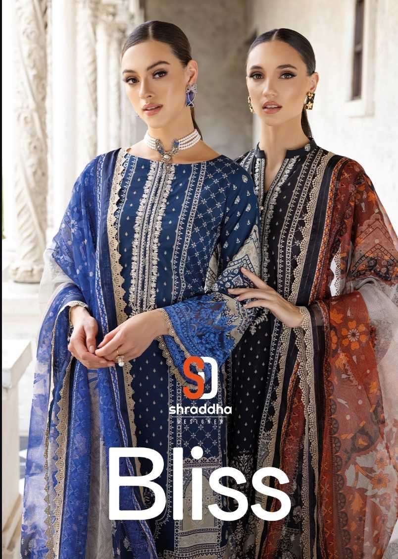 shraddha bliss vol 1 series 1001-1004 Pure Cotton suit