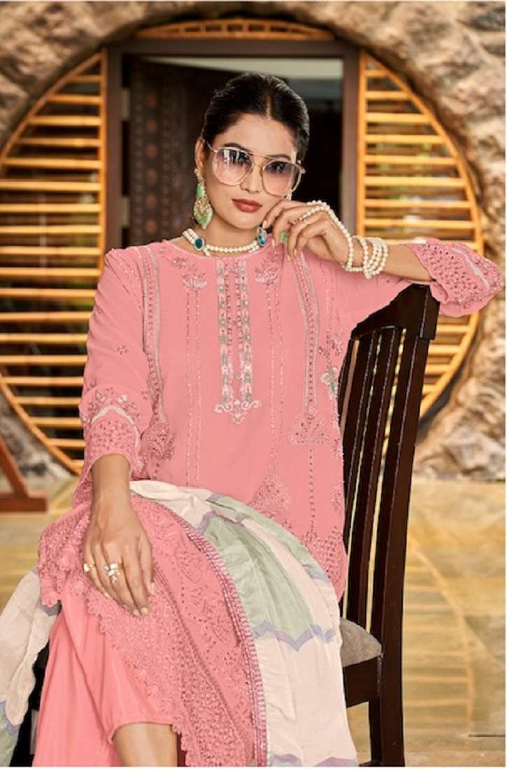 Al Fathima Afreen series 101 Heavy Faux Georgette suit