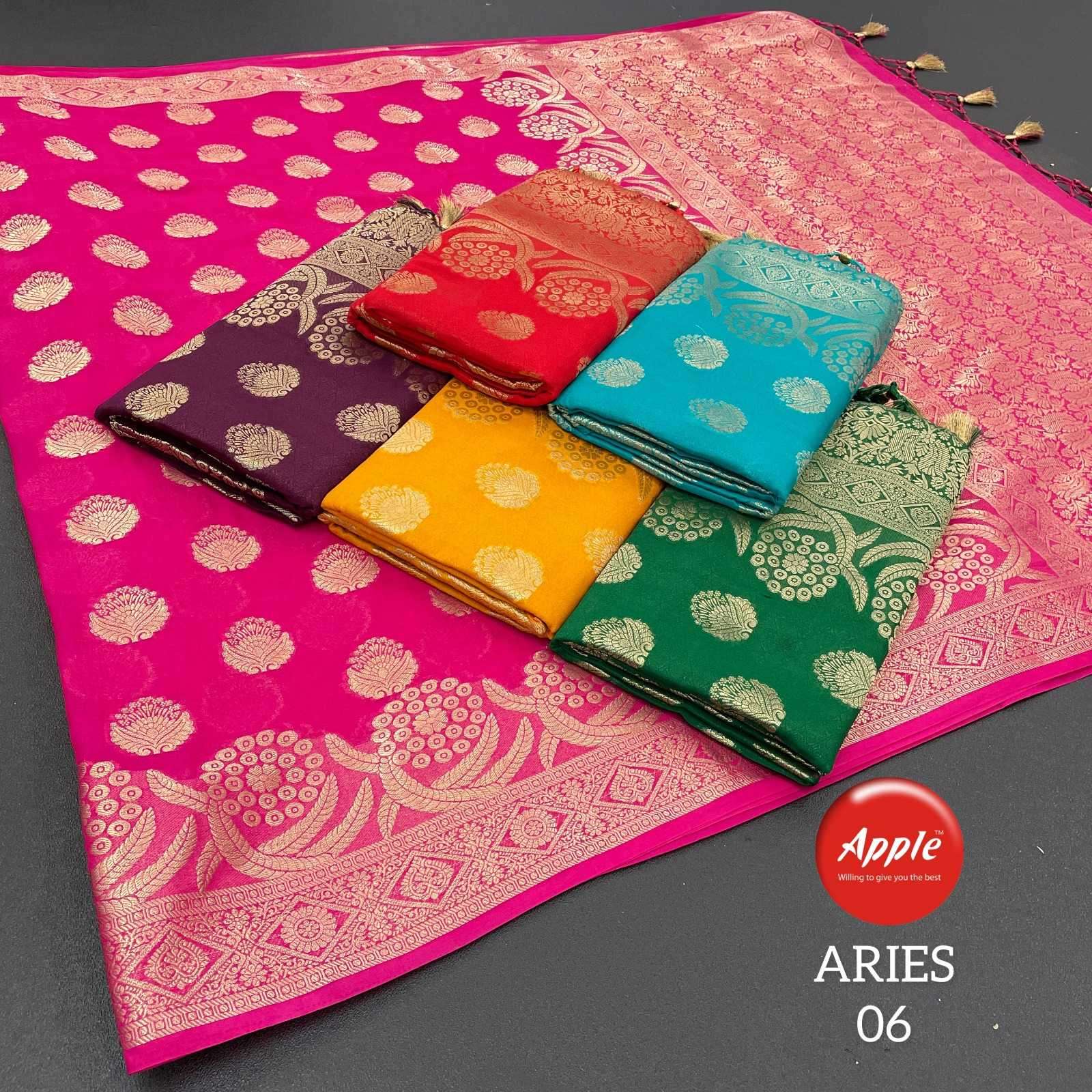 apple sarees aries 04-06 georgette saree