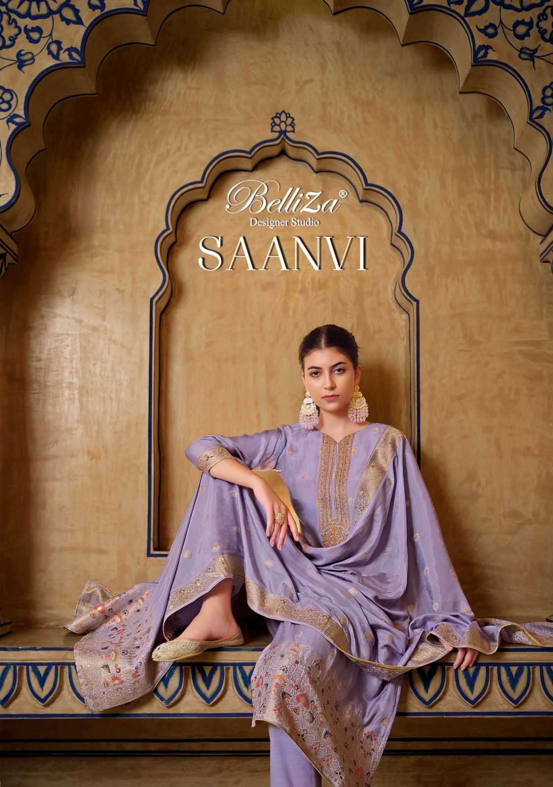 belliza saanvi series 814001-814006 Pure Viscose Muslin suit