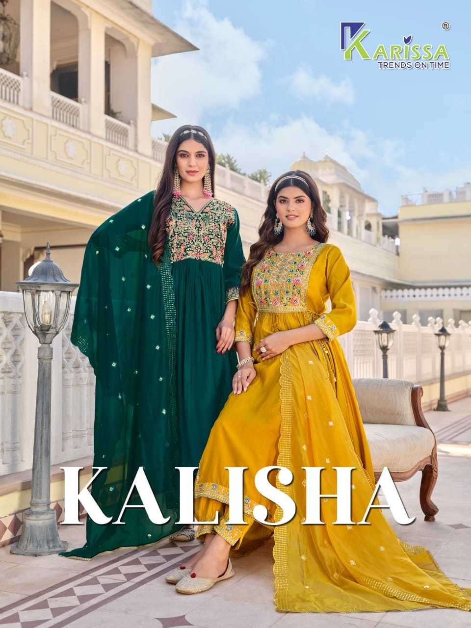 karissa kalisha series 1001-1005 Premium pure Viscose SILK suit