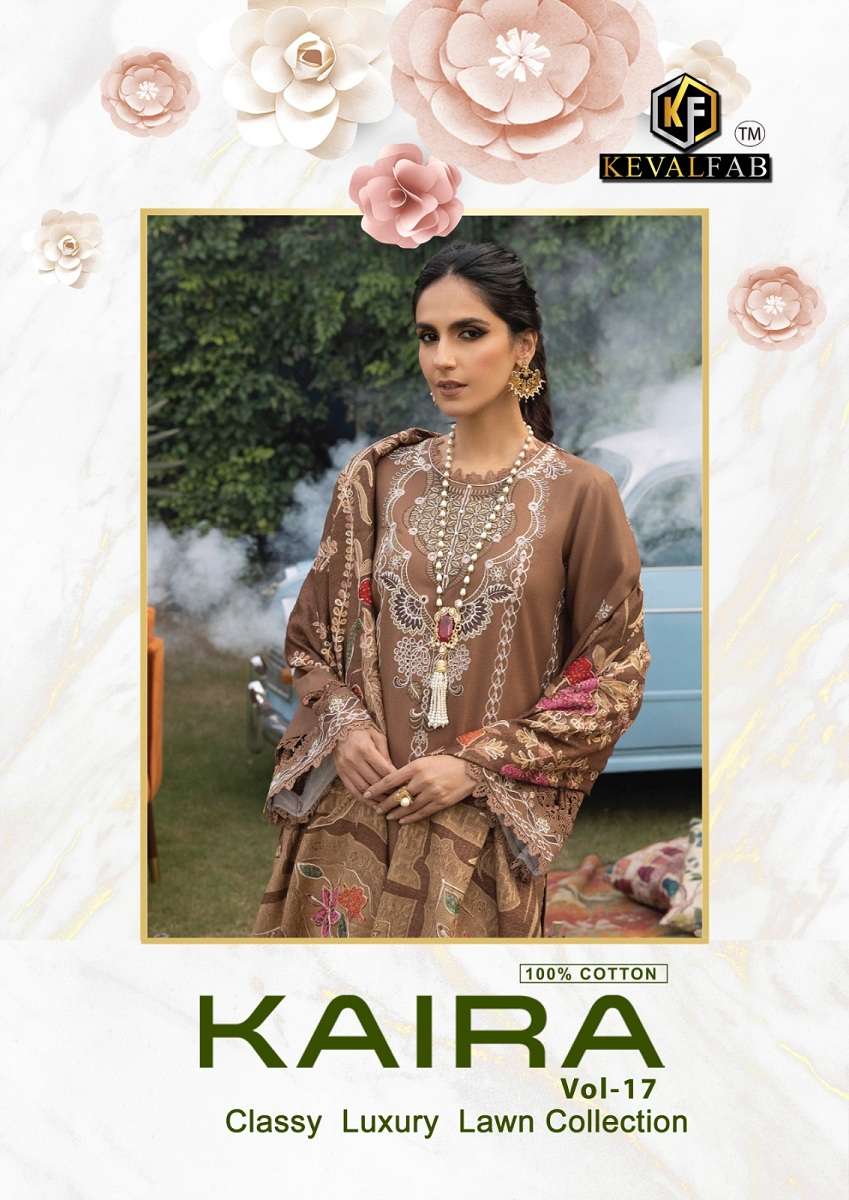 Keval Kaira Vol-17 series 1701-1706 Heavy Cotton suit