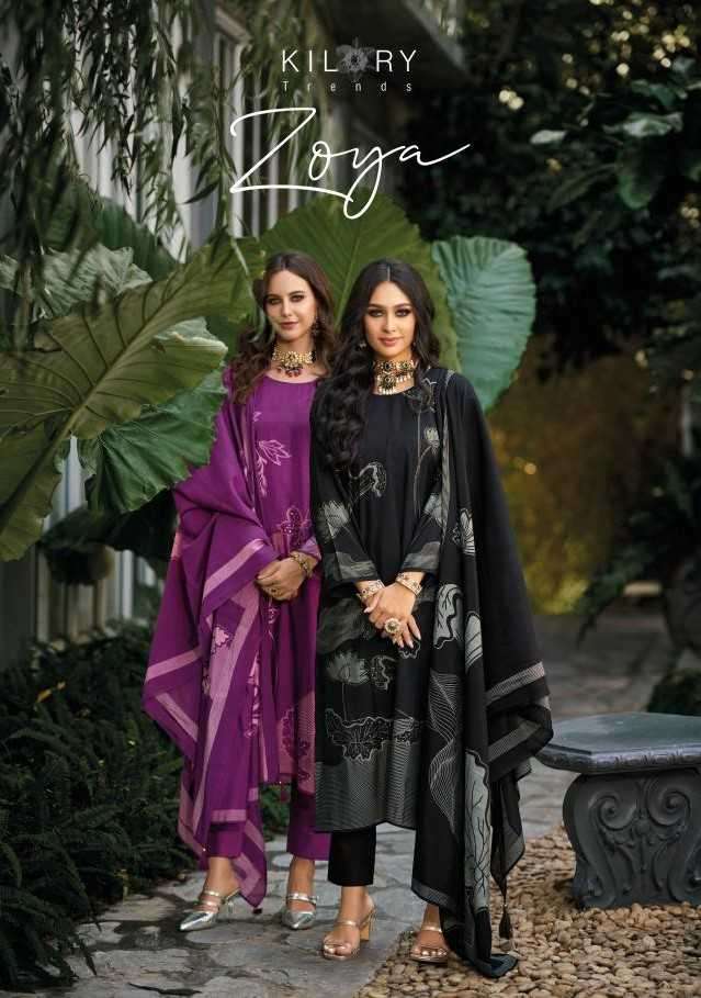 kilory trends zoya series 801-808 pure viscose suit