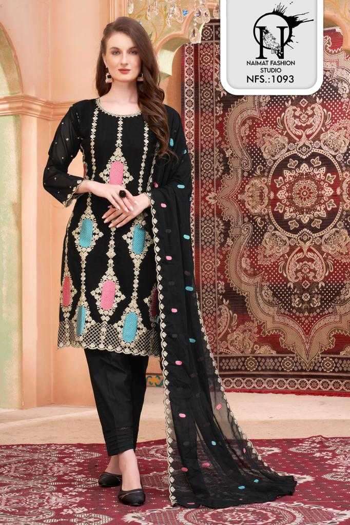 naimat 1093 Pure Fox Blooming Designer Tunic with beautiful embroidery work 