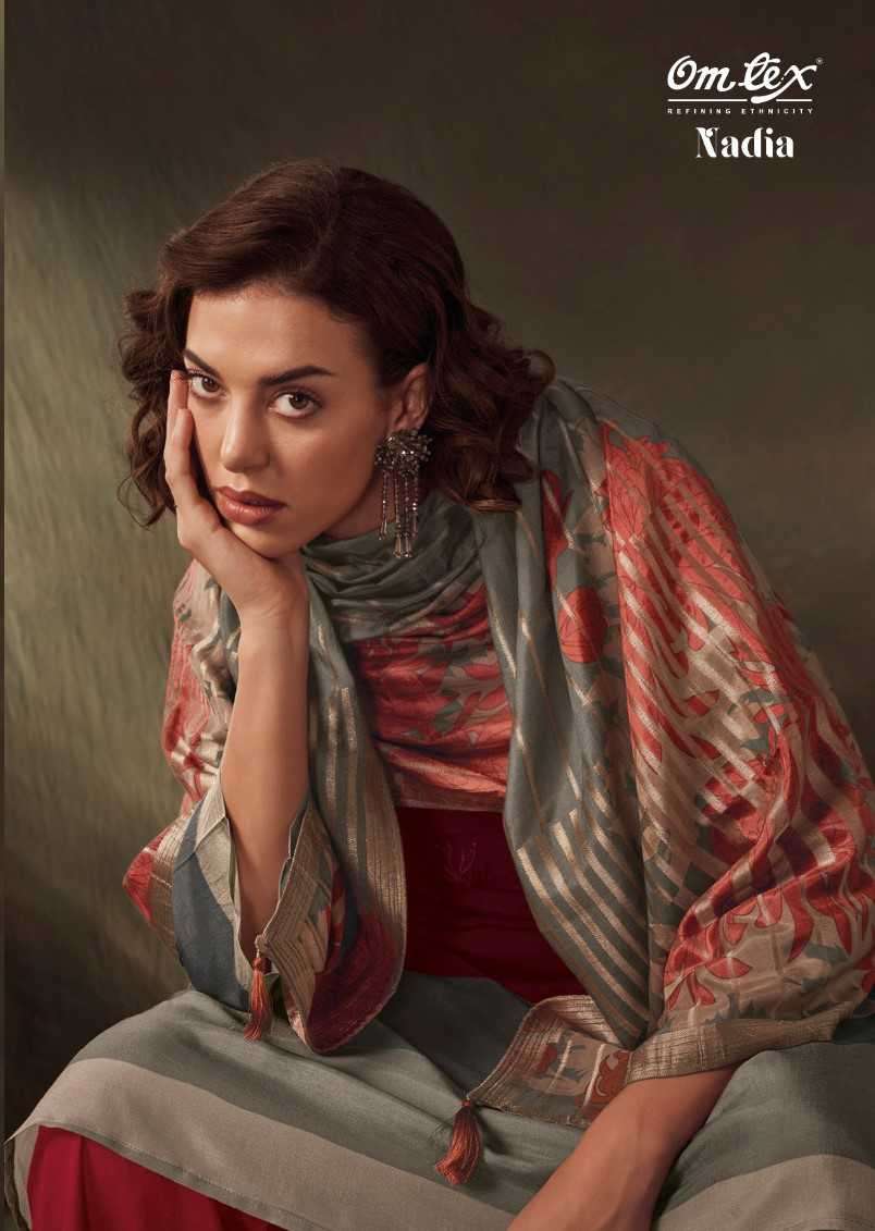 omtex naida series 3551 russian silk suit